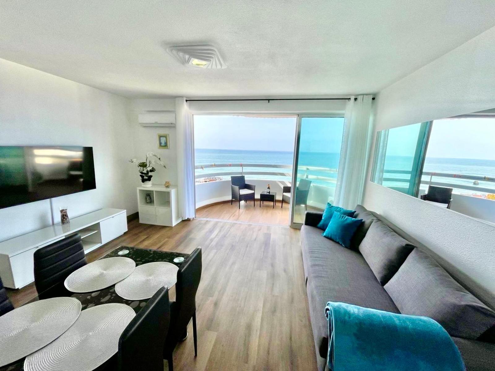 Top Ocean View Apartment - Amazing Sunset - Modern Style - Pool & 200M To Beach Portimão Buitenkant foto